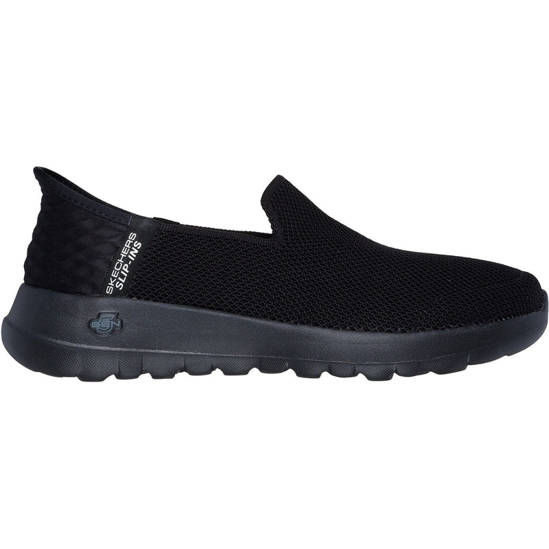Skechers GO WALK Joy Vela Damen Sneaker In Schwarz Aus Textil