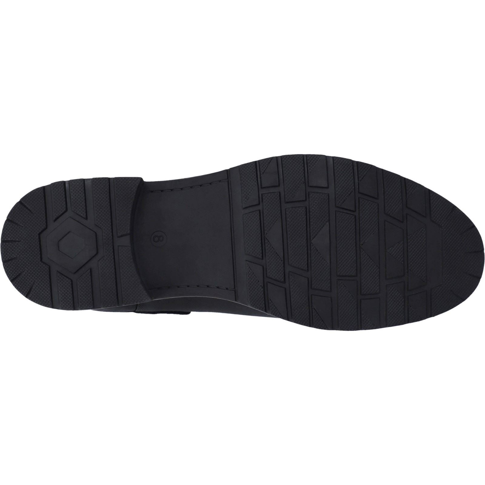 Hunter Jura Schwarze Farbe Herrenlederstiefel