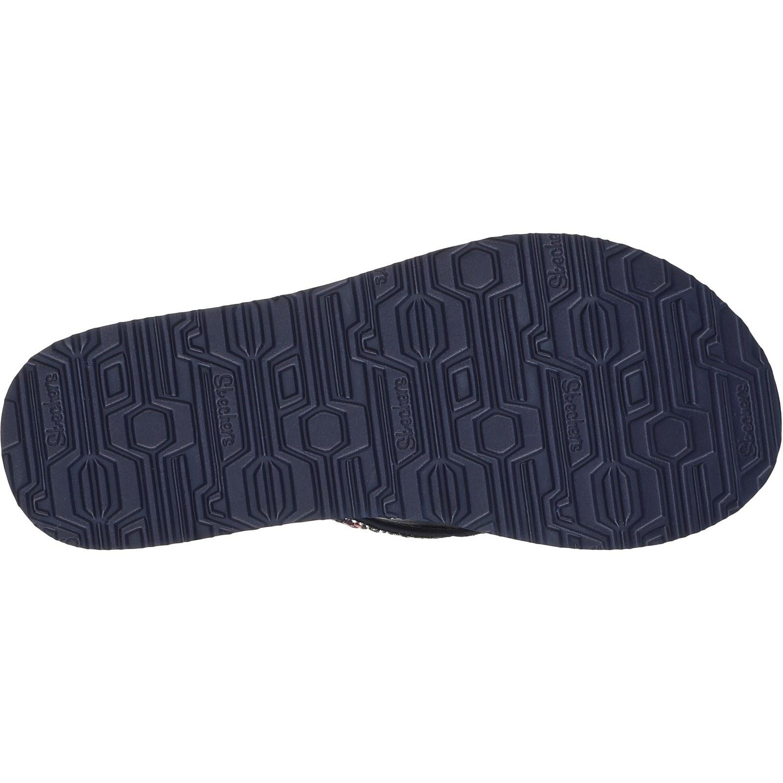 Skechers Meditation - Butterfly Garden Damen-Sandalen Aus Synthetik In Marine/Mehrfarbig