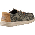 HEYDUDE Wally Palm Jute Herren Mokassins Schuhe Aus Jute In Burnt Olive/Ginger Brown