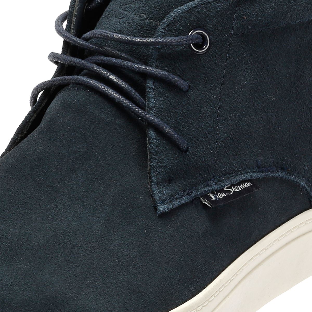 Ben Sherman Parkway Wildleder Herrenblaue Stiefel