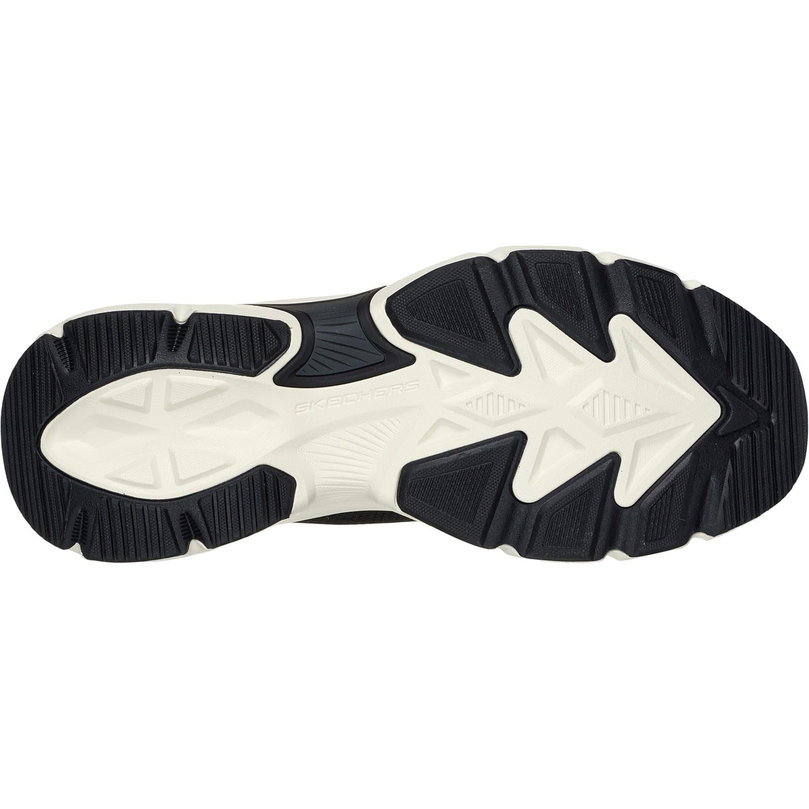 Skechers Skech-Air Ventura Vanderway Textil Herrenschuhe In Schwarz/Rot