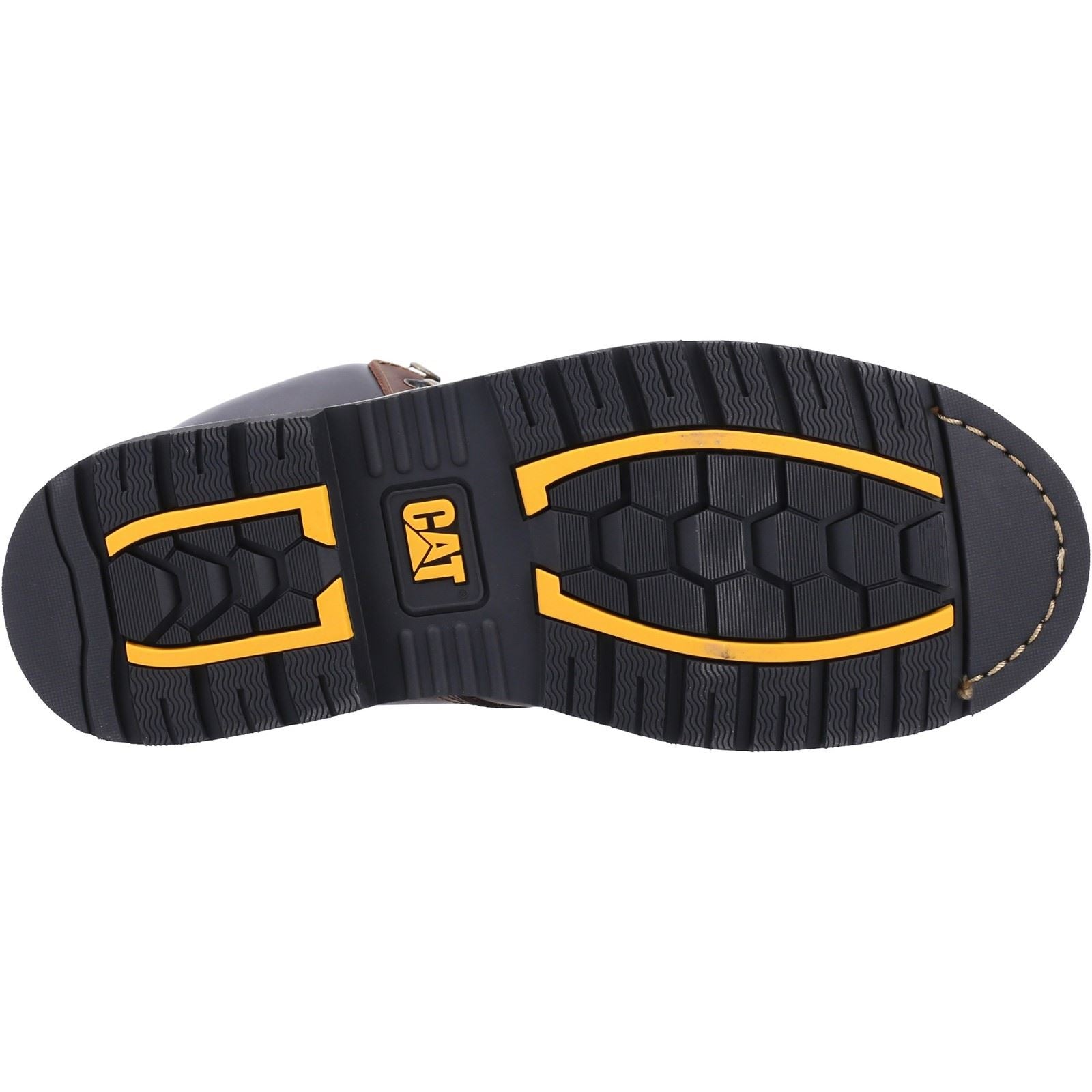 Caterpillar Powerplant S3 Nubuck Braun Sicherheitsstiefel