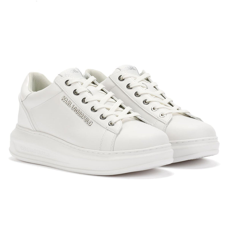 Karl Lagerfeld Kapri NFT Kounter Damen Sneaker Aus Weißem Leder
