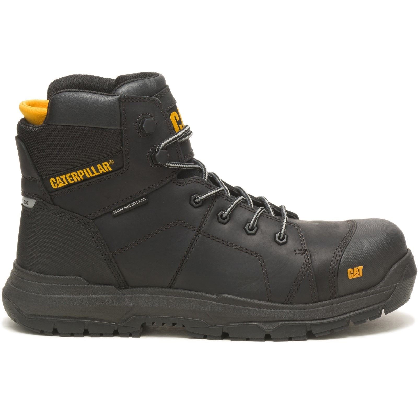 Caterpillar Crossrail 2.0 Leder Schwarze Farbe Sicherheitsstiefel