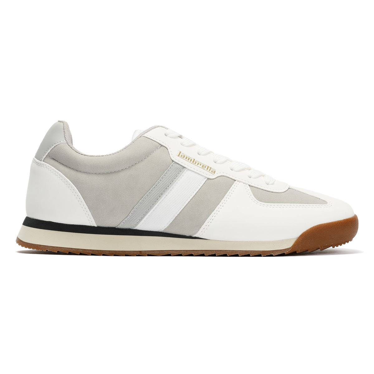 Lambretta Diego Herren Weiße Sneaker