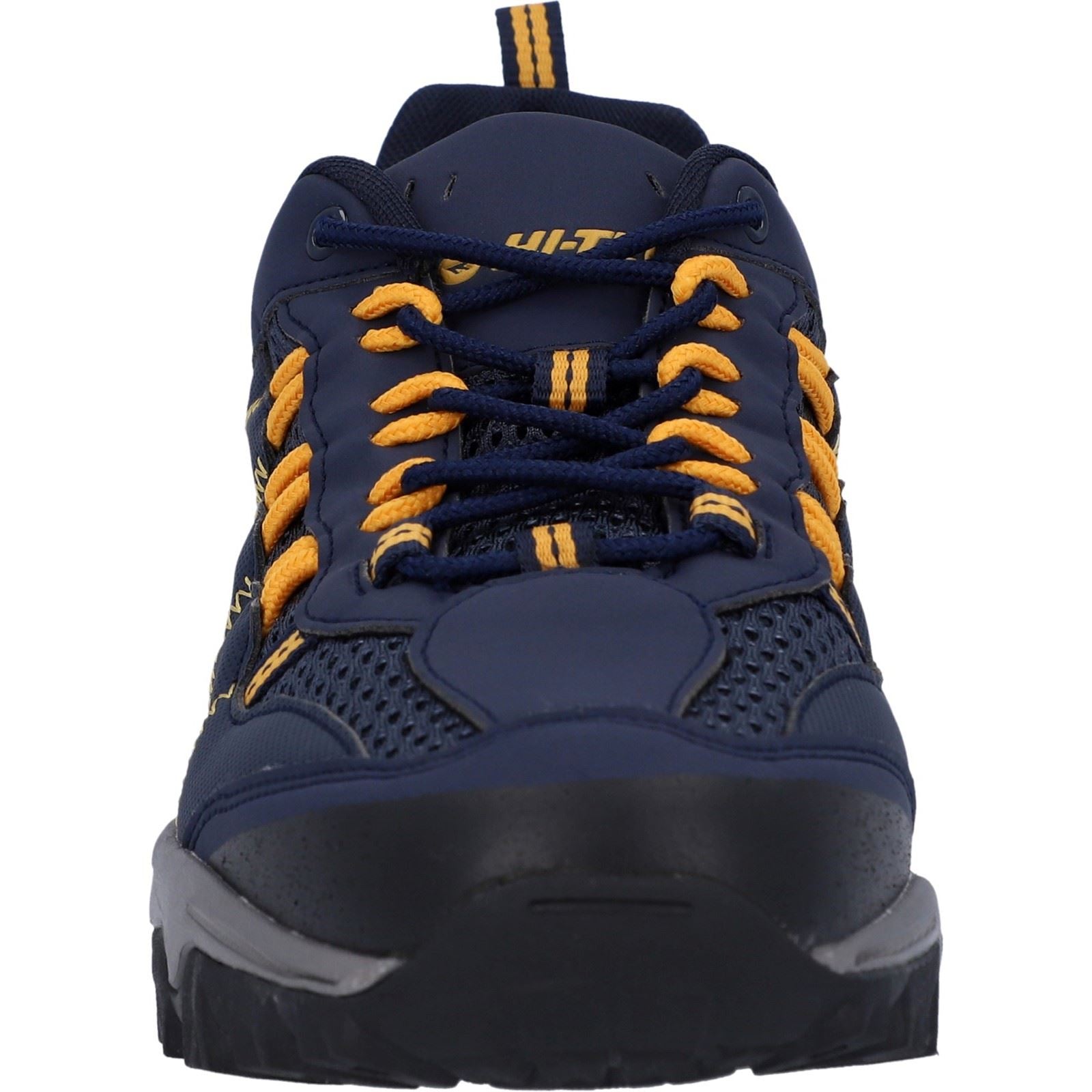 Hi-Tec Jaguar Herren Wanderschuhe Aus Polyester In Marineblau/Gelb