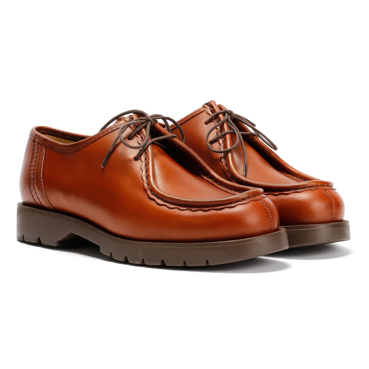 Kleman Padror TH Herren Leder Braune Schnürschuhe