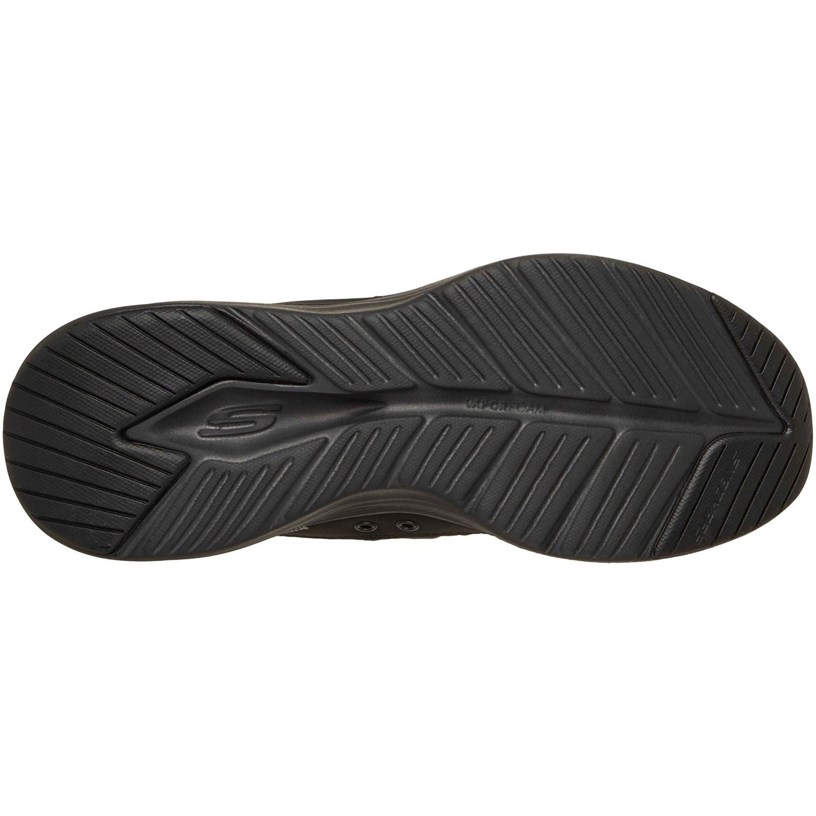Skechers Contour Foam Cozy Fit Textile Damen Schwarz Sneaker