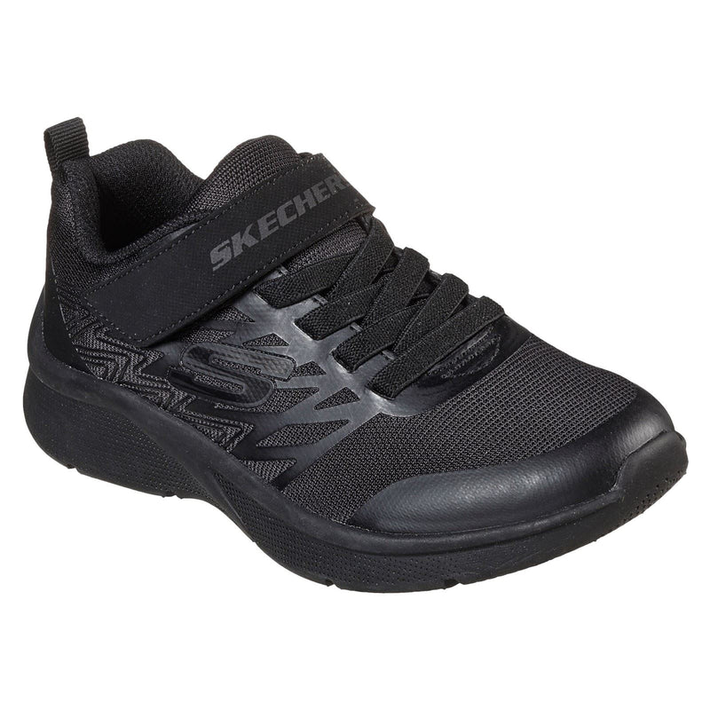 Skechers Microspec Texlor Jungen Sneaker Aus Polyester In Schwarz