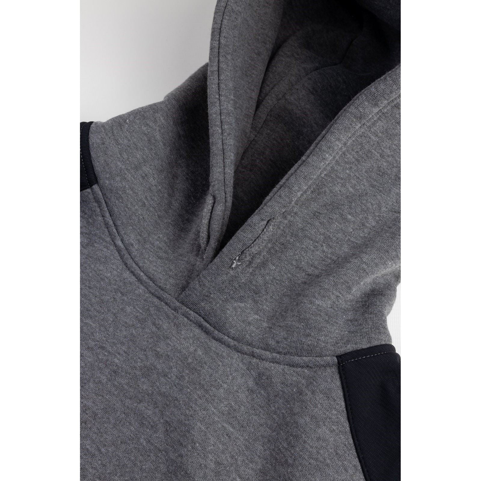 Caterpillar Essentials Polyester Herren Grauer Kapuzenpullover