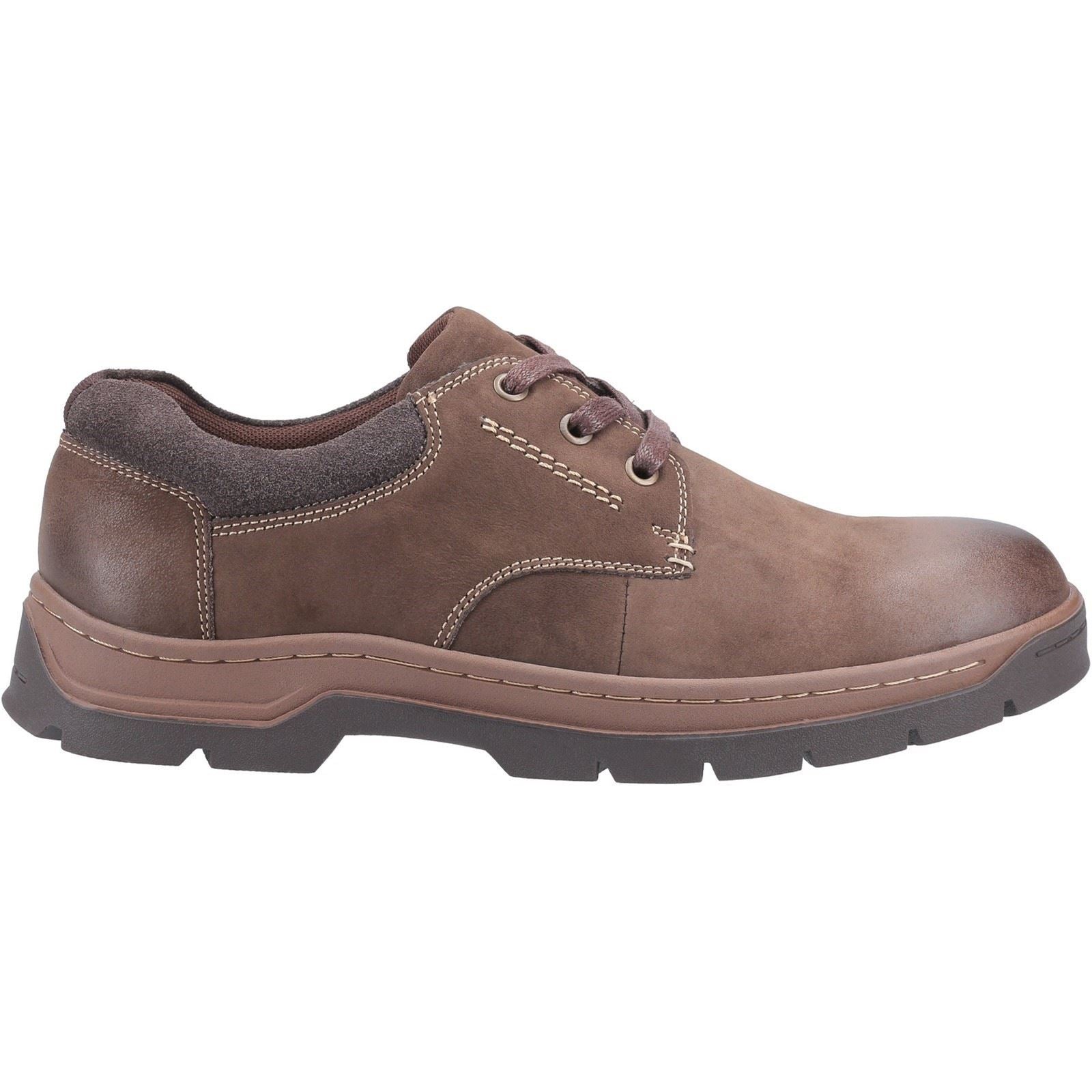 Cotswold Thickwood Nubukleder Herren Schnürschuhe In Braun