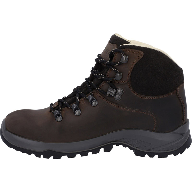 Hi-Tec Ravine Pro Herren Wanderschuhe Aus Braunem Leder