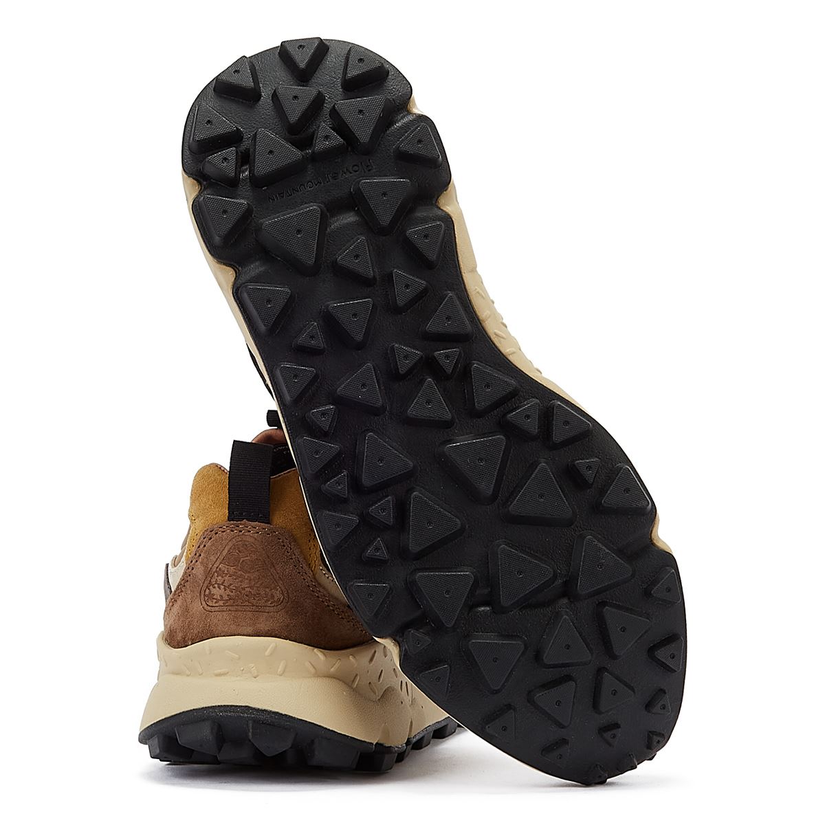 Flower Mountain Yamano 3 Wildleder/Nylon Herren Braune Turnschuhe