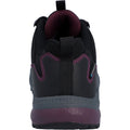 Hi-Tec Stealth Low Womens Polyester Damen Wanderschuhe Schwarz/Lila