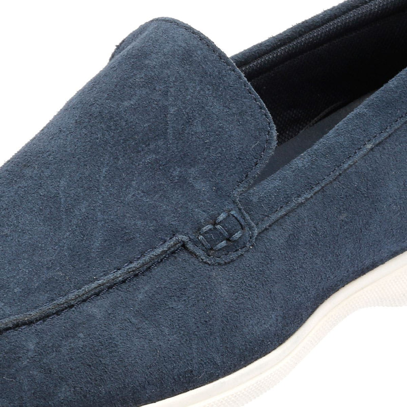 Ben Sherman Amarillo Herren Wildleder Mokassins In Blau