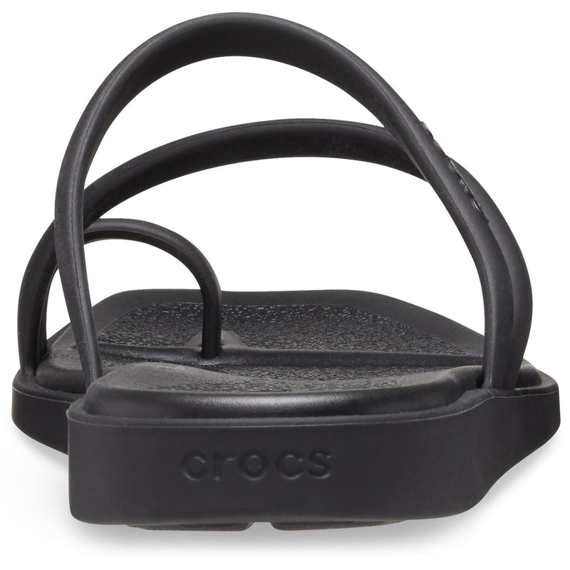 Crocs Miami Toe Loop Sandal Damen Schwarze Farbe Sandalen