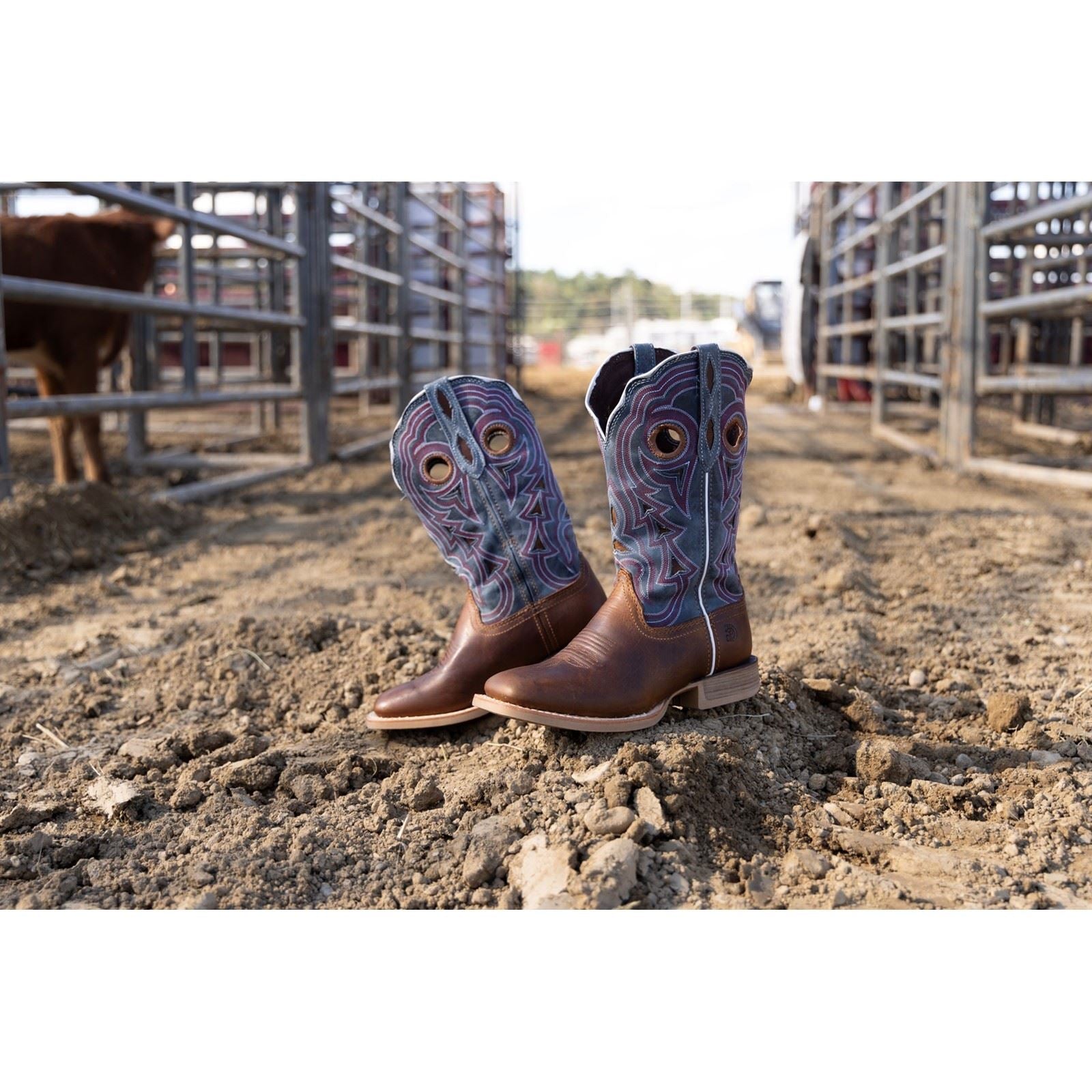 Durango Lady Rebel Pro Damenstiefel Aus Golden Braunem/Perlmut Farbenem Leder