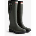 Hunter Downpour Adjustable Boot Damen Gummistiefel In Dunkeloliv/Schwarz