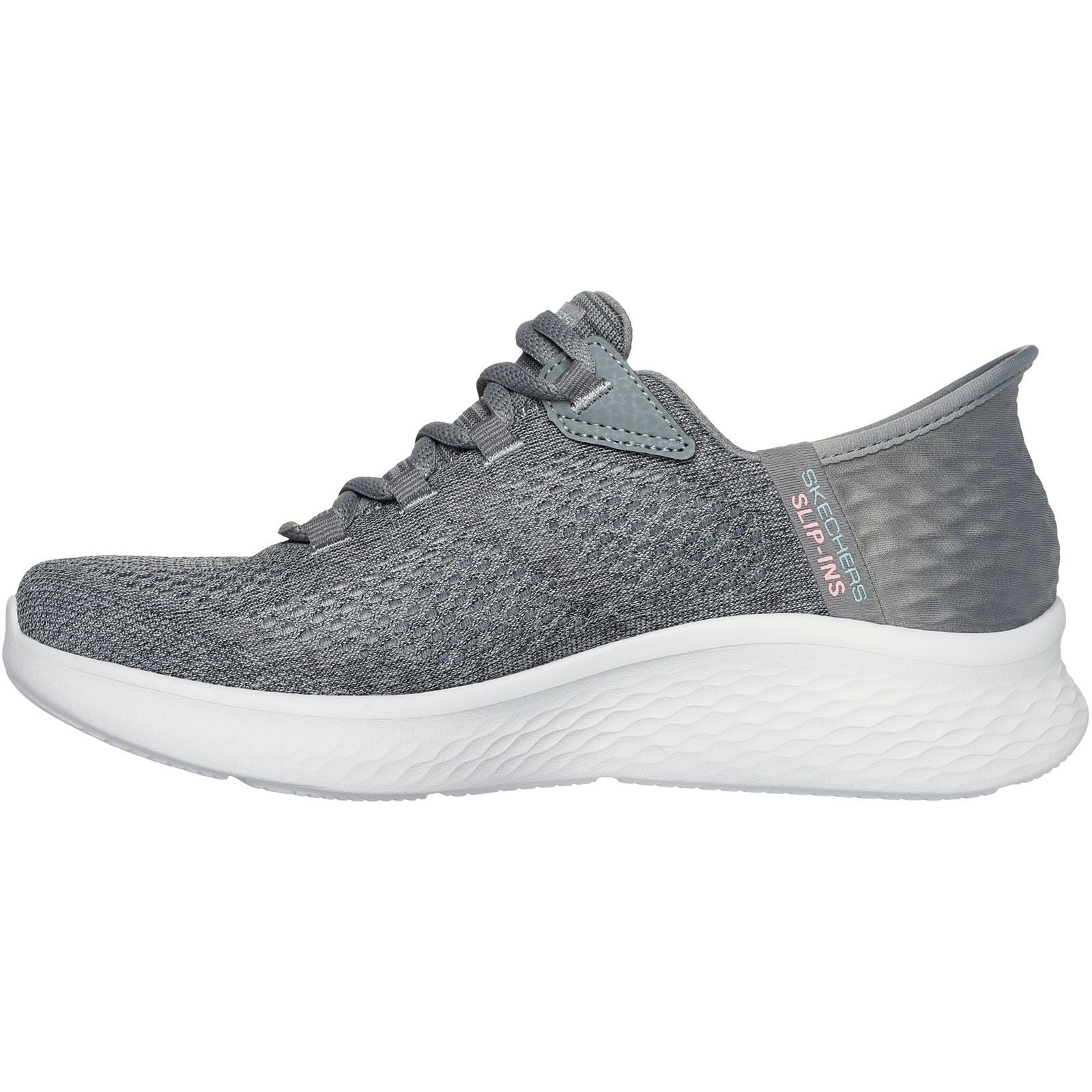 Skechers Skech-Lite Pro Natural Textile Damen Sneaker In Grau/Multi