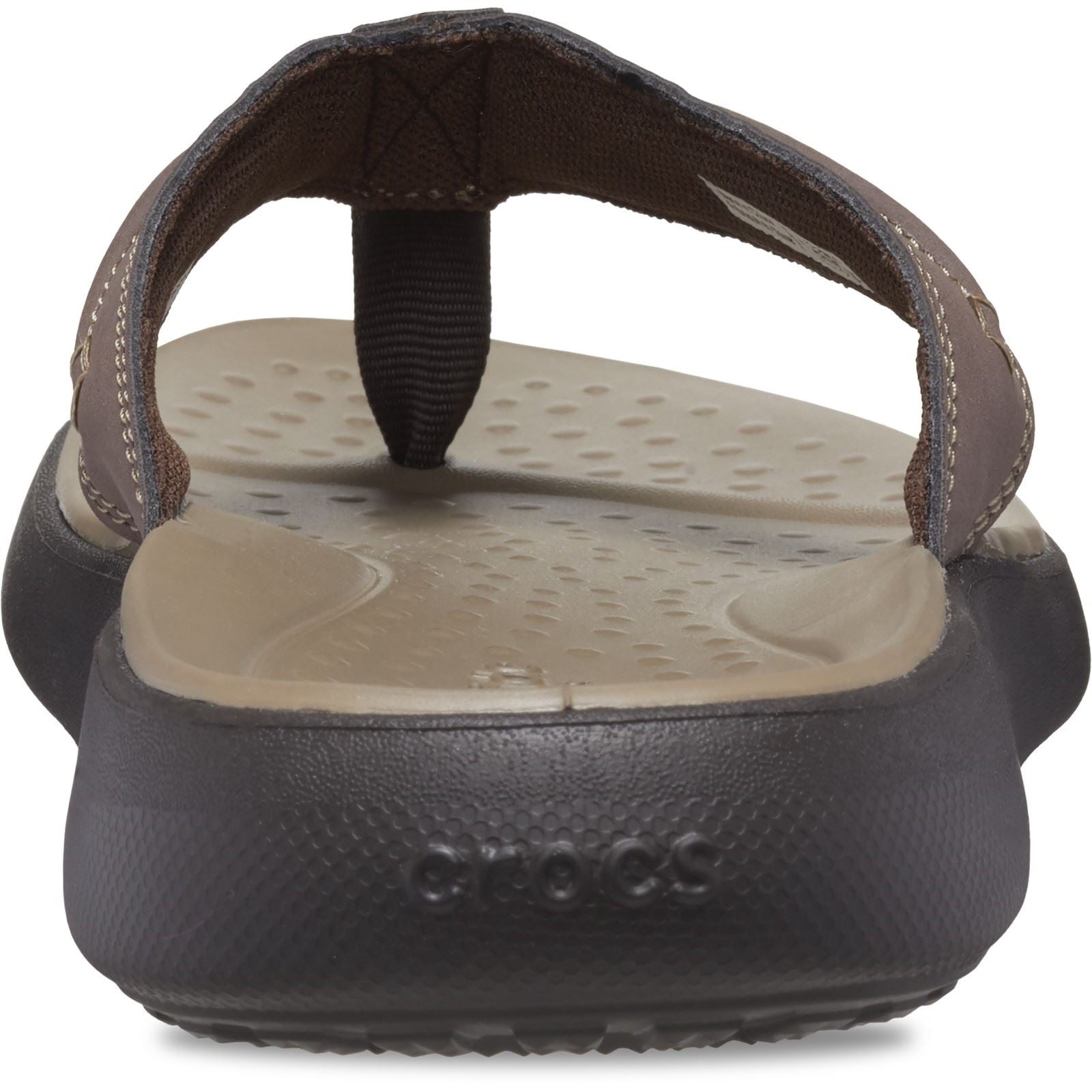 Crocs Yukon Vista II Herren Espresso Zehentrenner Aus Polyurethan