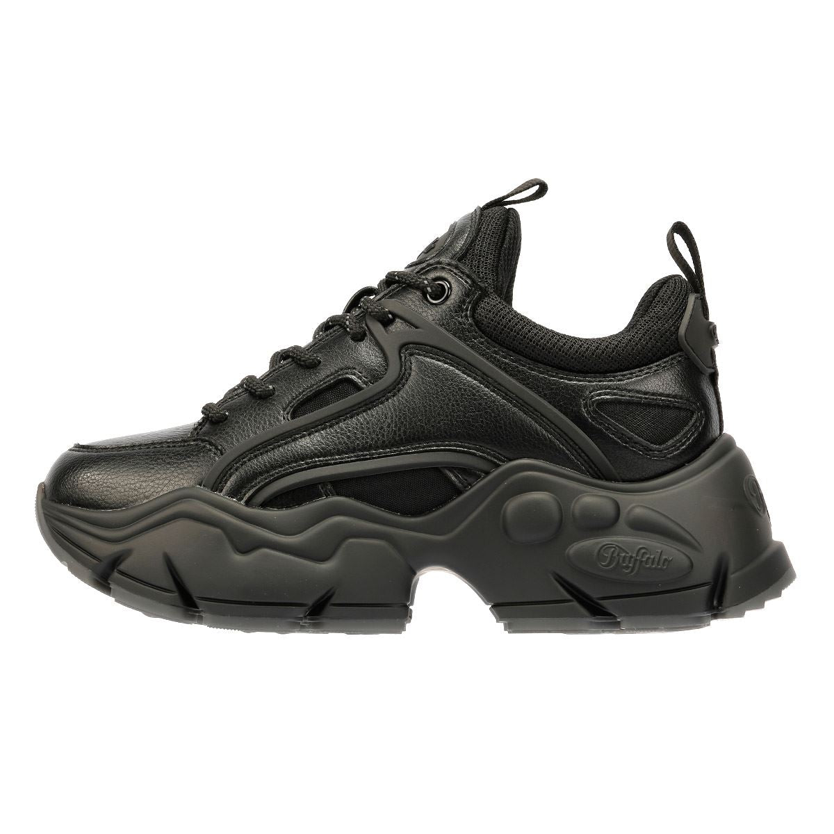 Buffalo Binary C Damen Schwarze Farbe Turnschuhe