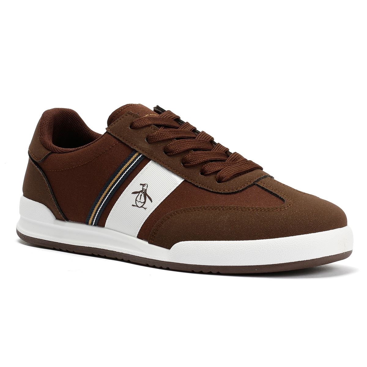 Penguin Gaz Herren Braune Sneakers