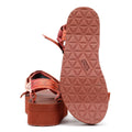 Teva Flatform Universal Damen Rote Sandalen