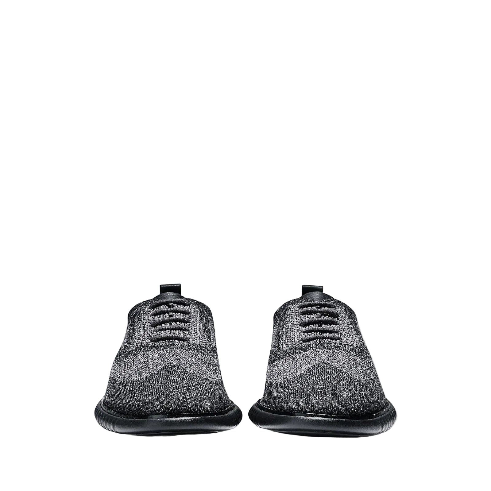 Cole Haan 2.ZEROGRAND Stitchlite Oxford Leder-Herrenschuhe In Schwarz/Magnet Mit Schnürung