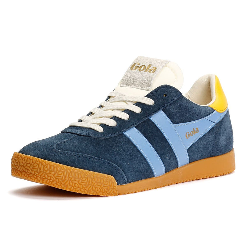 Gola Elan Damen Wildleder Sneaker In Blau