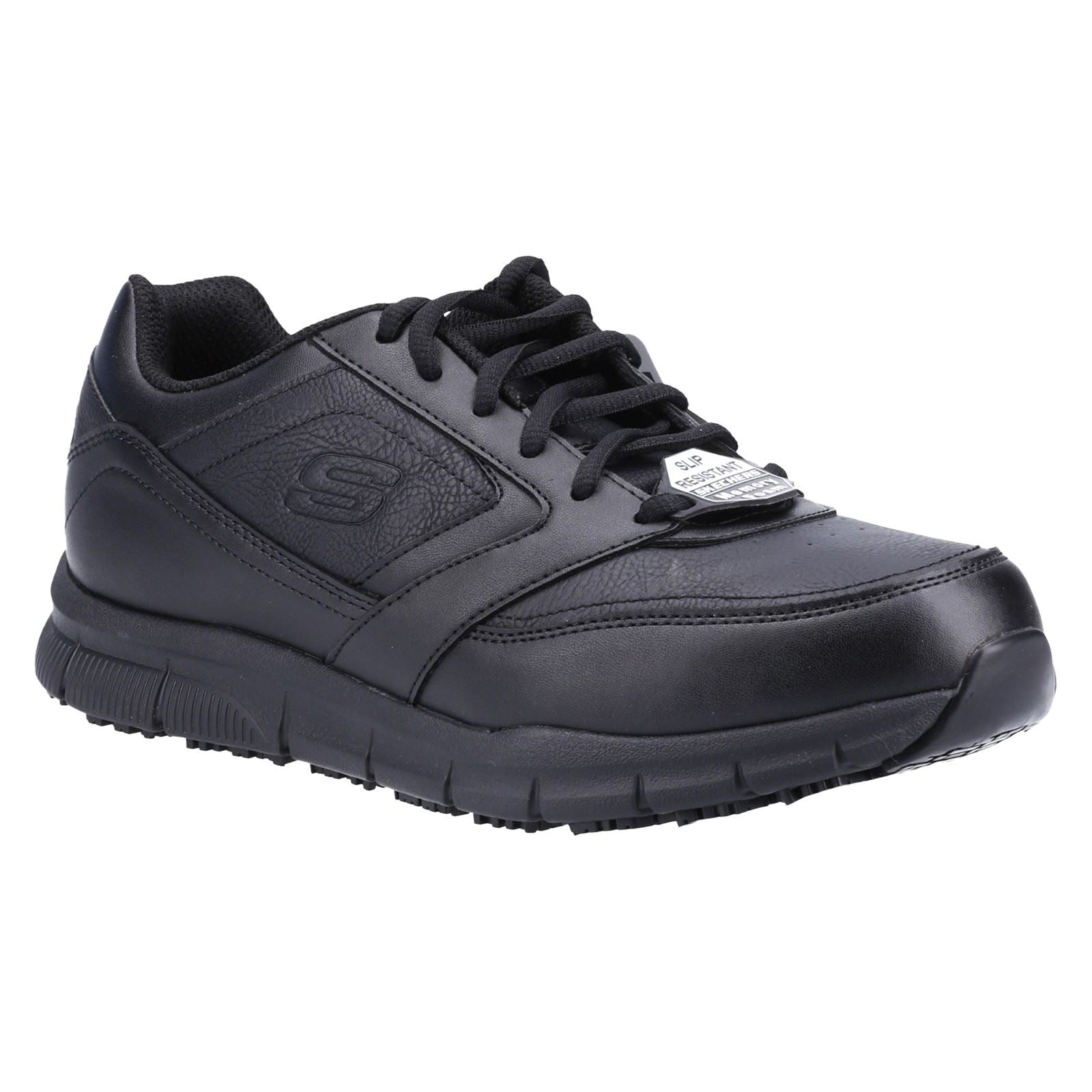 Skechers Workwear Nampa Herren Schwarze Sicherheitsschuhe