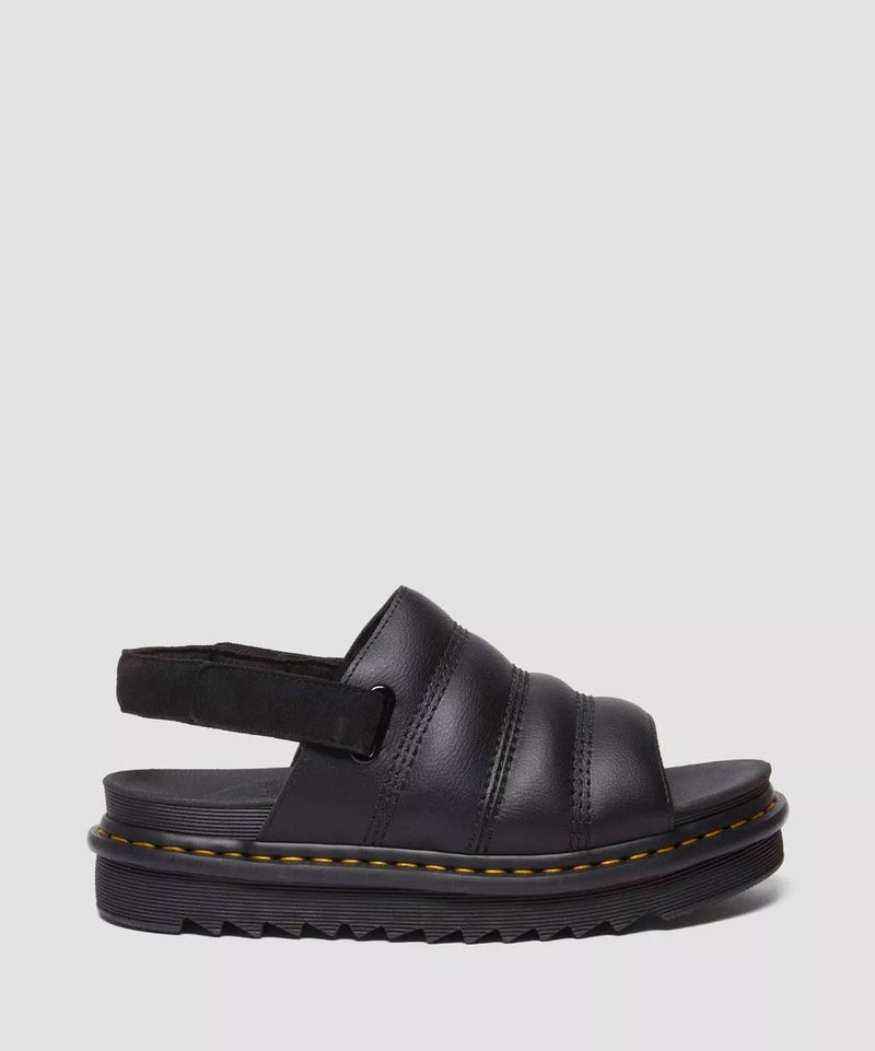Dr. Martens Kole Leder Schwarze Sandalen