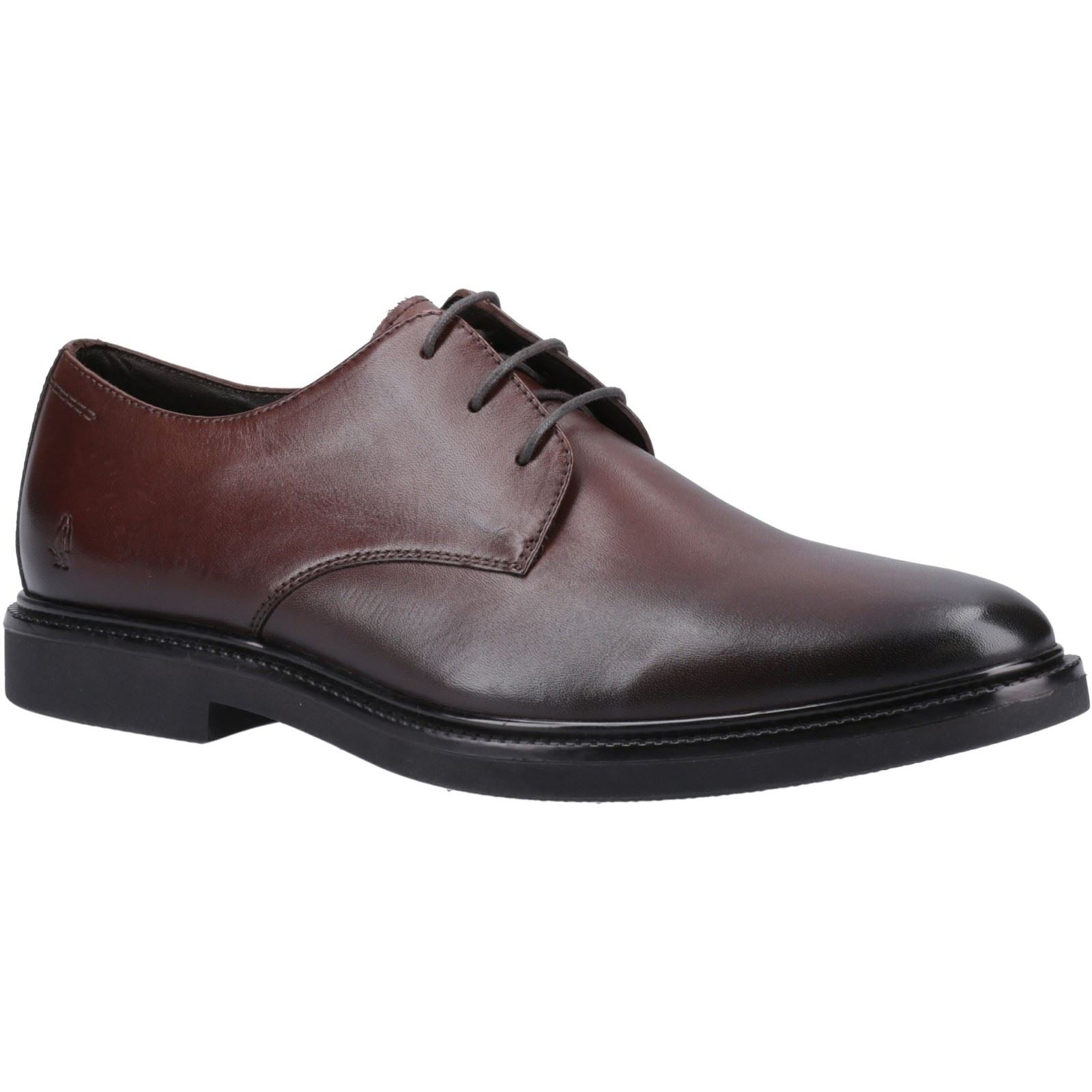 Hush Puppies Kye Herrenschuhe Aus Leder In Schokoladenfarbe Mit Schnürung