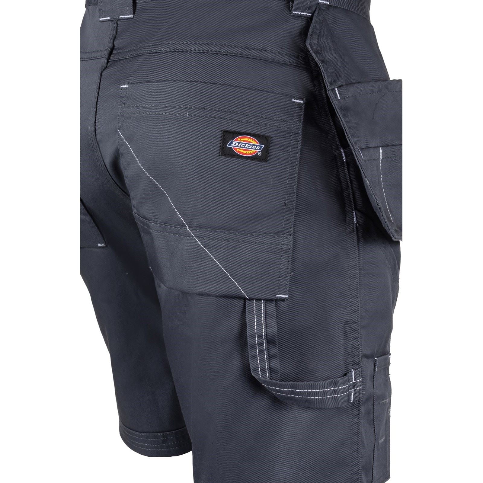 Dickies Redhawk Pro Work Polyester Herren Grau Arbeitskurze Hosen