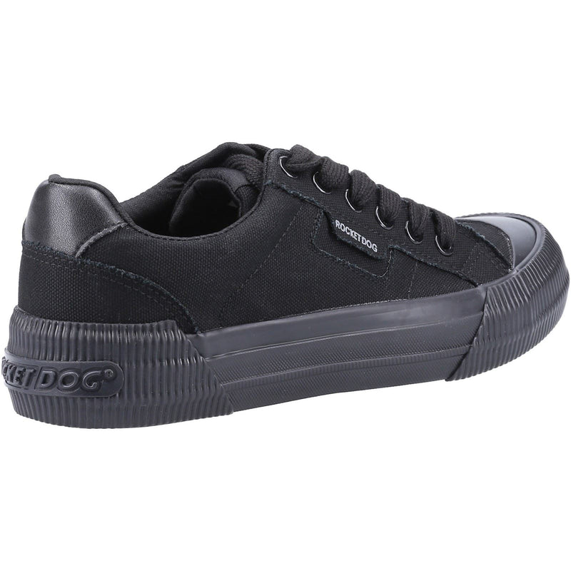 Rocket Dog Cheery Stoff Damen Schwarz Sneakers