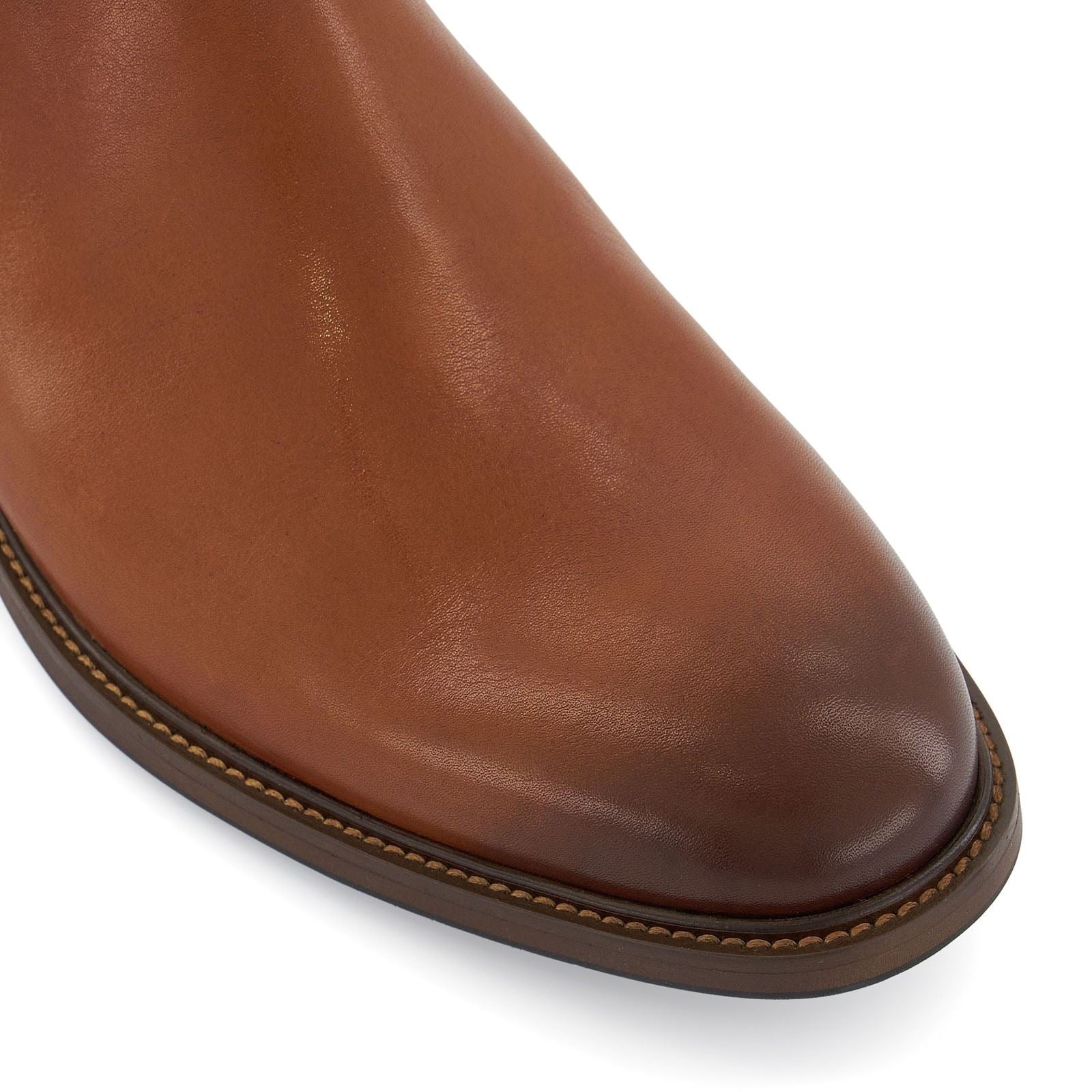 Dune Characteristic Leder Herrenschuhe In Tan