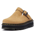 Dr. Martens Zebzag Mule Aus Wildleder In Savannah-Braun