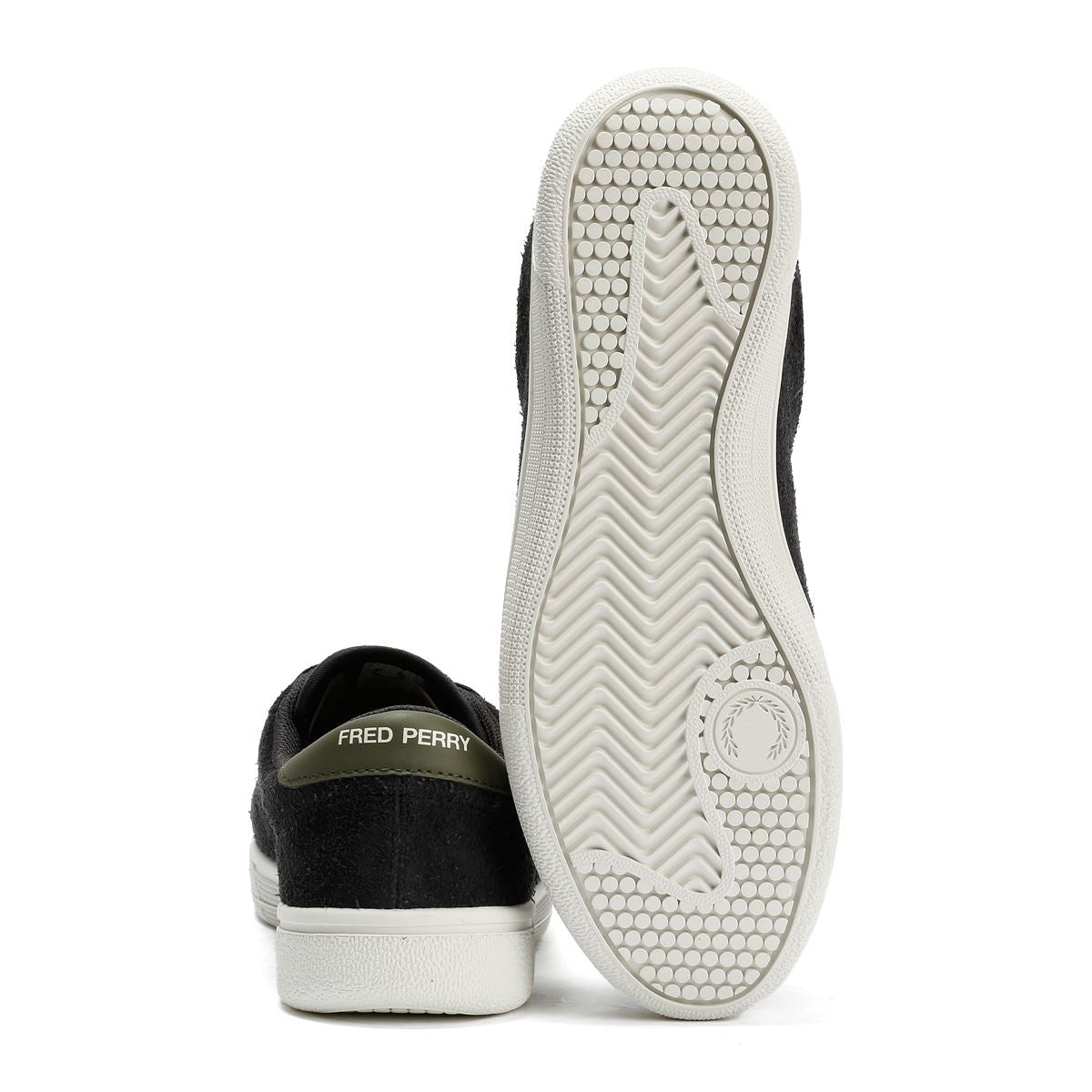 Fred Perry Tennis Shoe Wildleder Herren Graue Sneakers