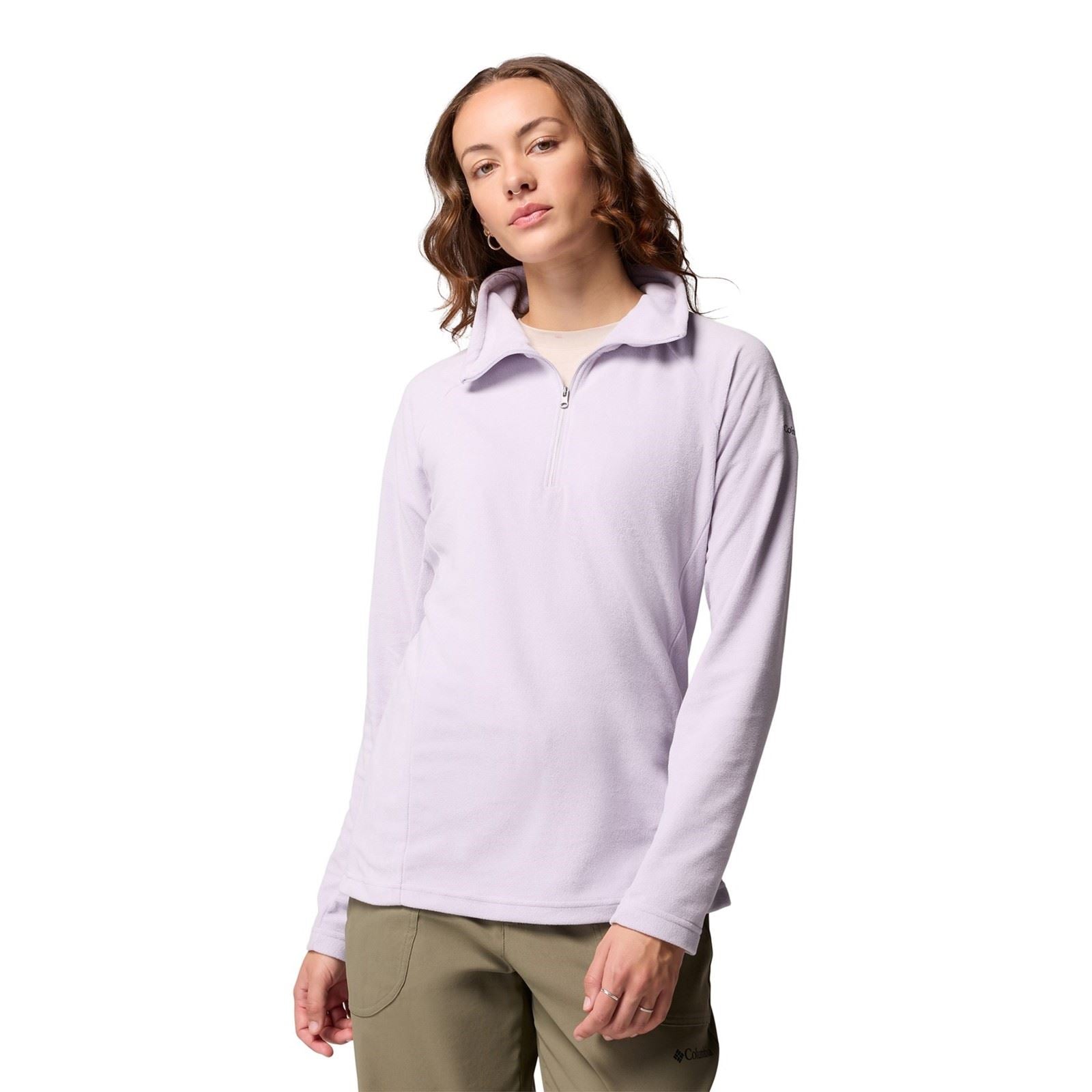 Columbia Glacial IV 1/2 Zip Damen Lila Fleecejacken