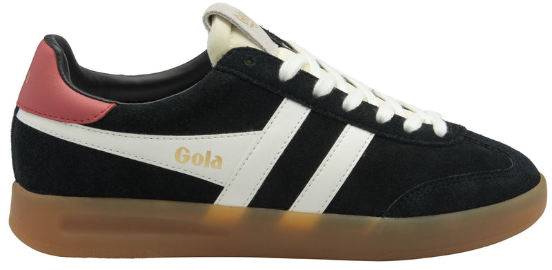 Gola Cyclone Wildleder Damen Schwarz Sneakers