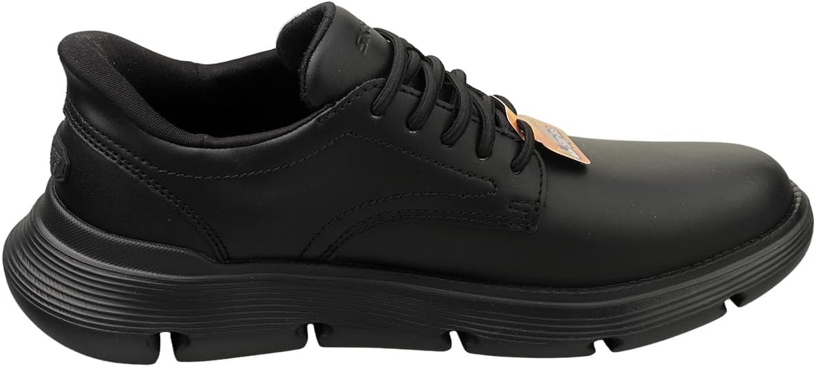 Skechers Garza Duran Herren Schwarz Leder Sneaker