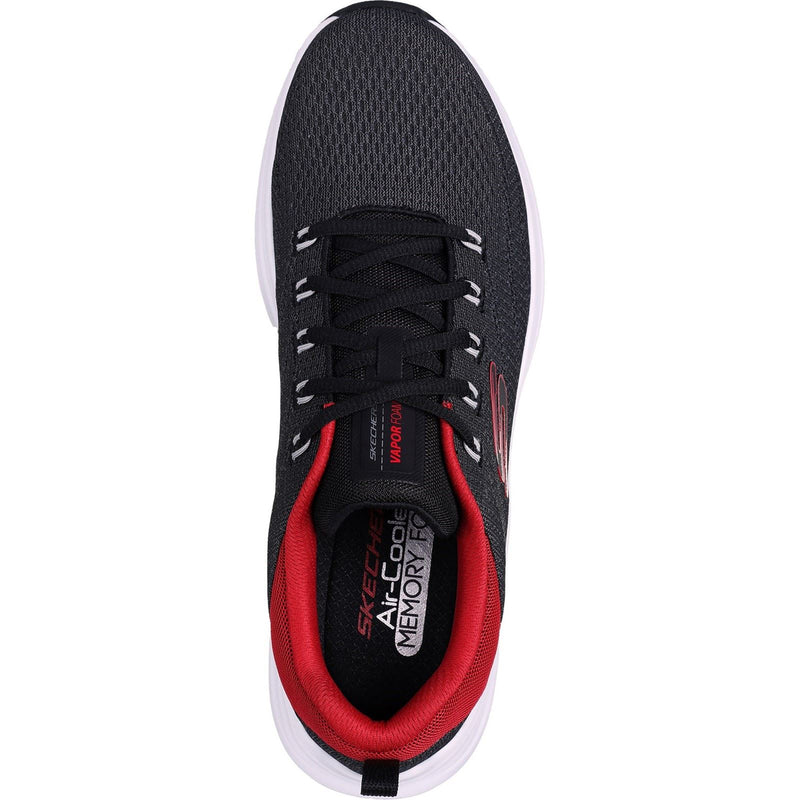 Skechers Vapor Foam - Varien Textil Herrenschuhe In Schwarz/Rot