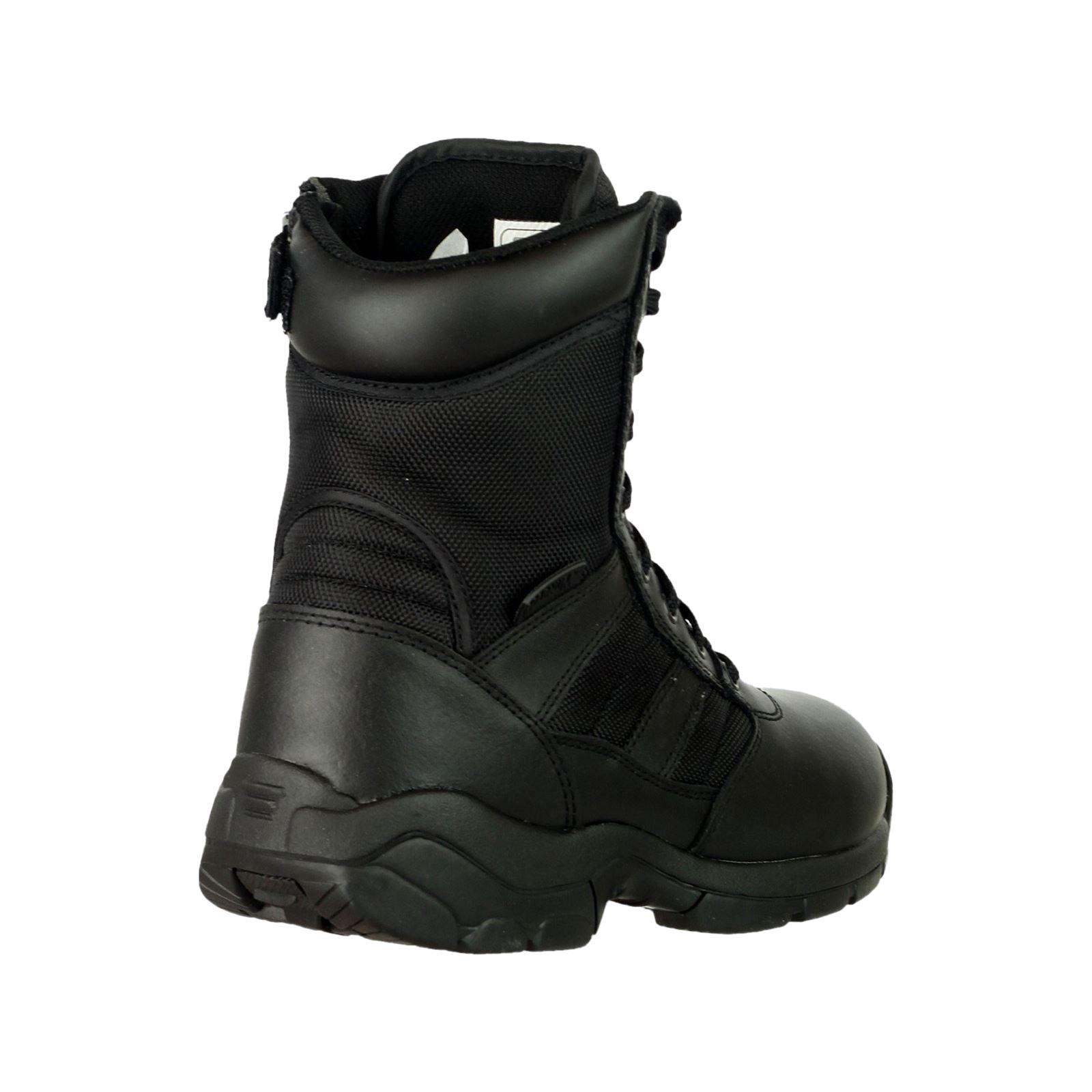 Magnum Panther 8.0 Seitenreißverschluss Leder/ Nylon Schwarze Farbe Sicherheitsstiefel