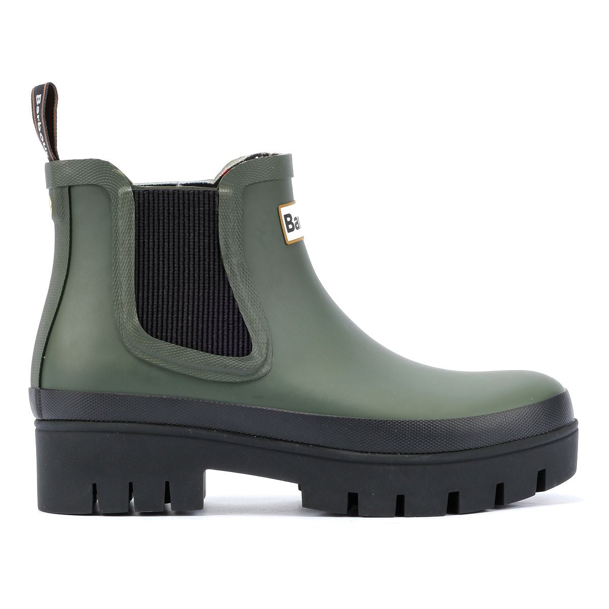 Barbour Halton Damen Gummistiefel In Grün