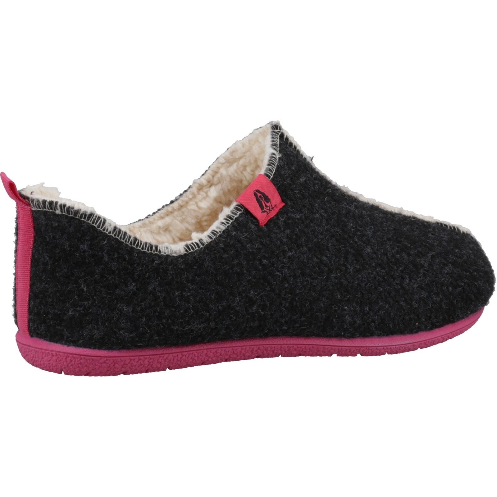 Hush Puppies Good Damen-Zehenschlappen Aus Anthrazit