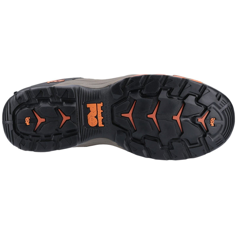 Timberland Pro Hypercharge Arbeitsleder Braun/Orange Sicherheitsschuhe
