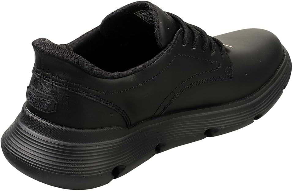 Skechers Garza Duran Herren Schwarz Leder Sneaker