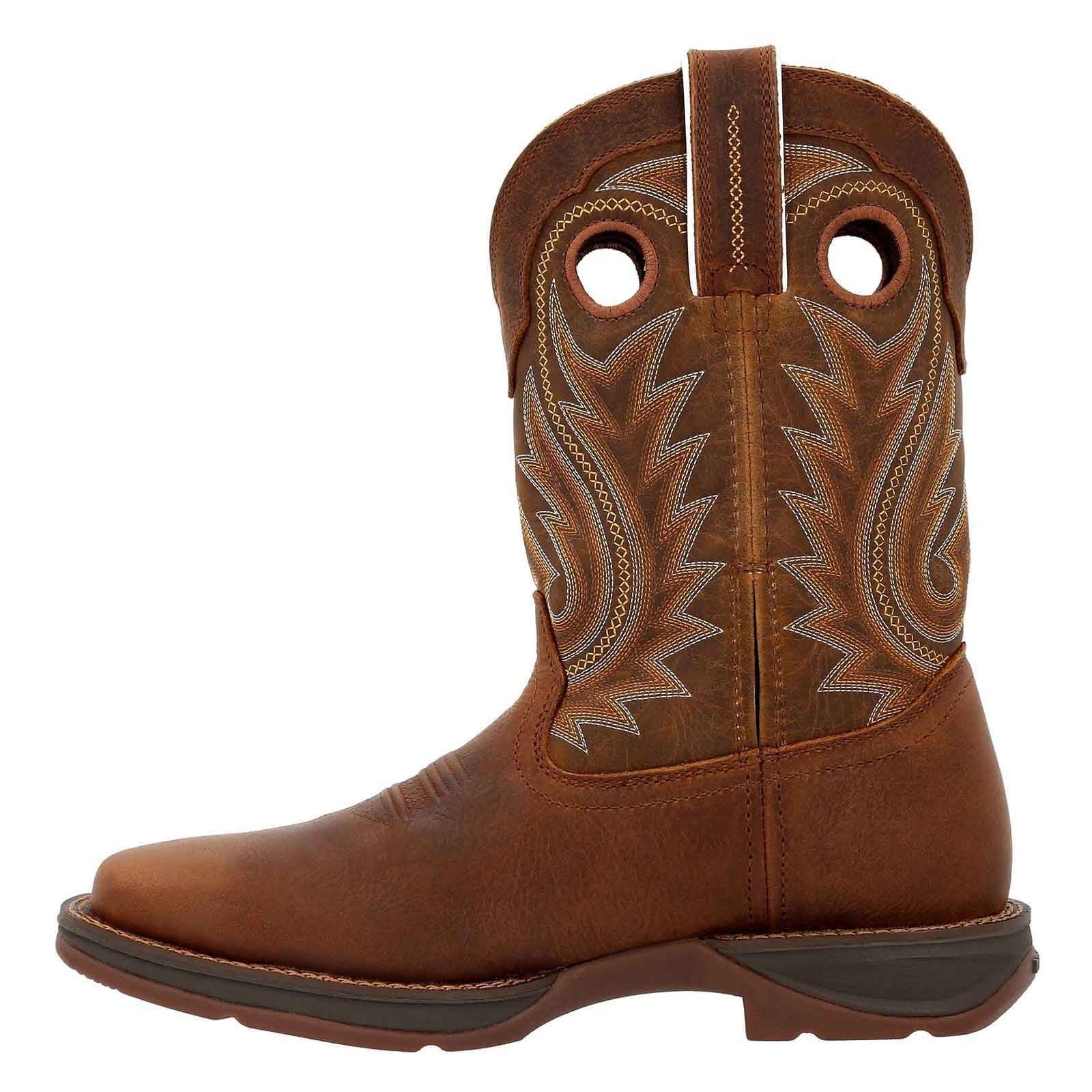 Durango Rebel Herrenstiefel Aus Braunem Sattelleder