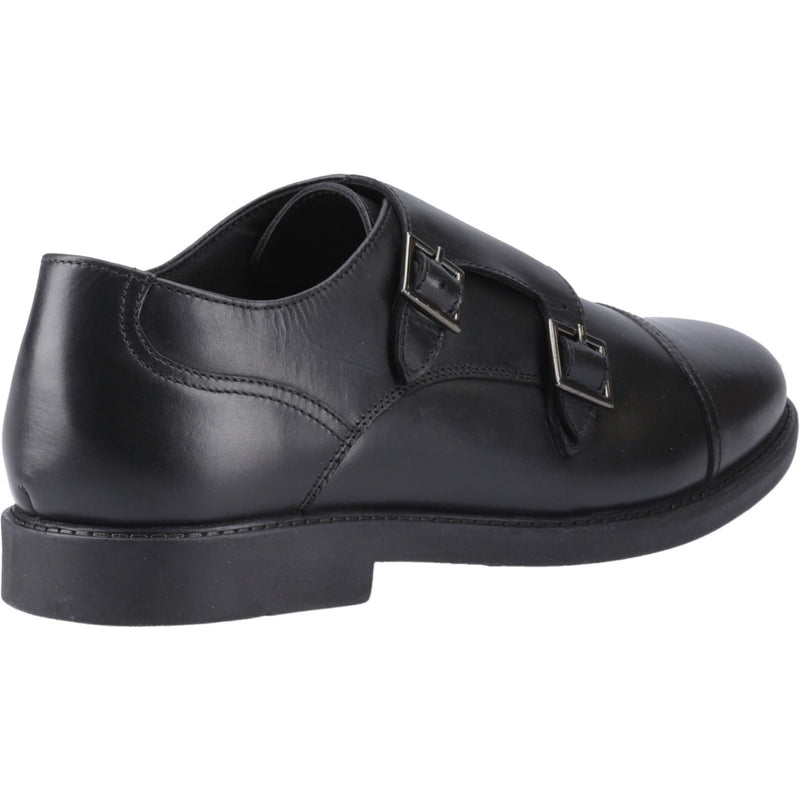 Hush Puppies Tim Monk Lederschuhe Für Jungen In Schwarz