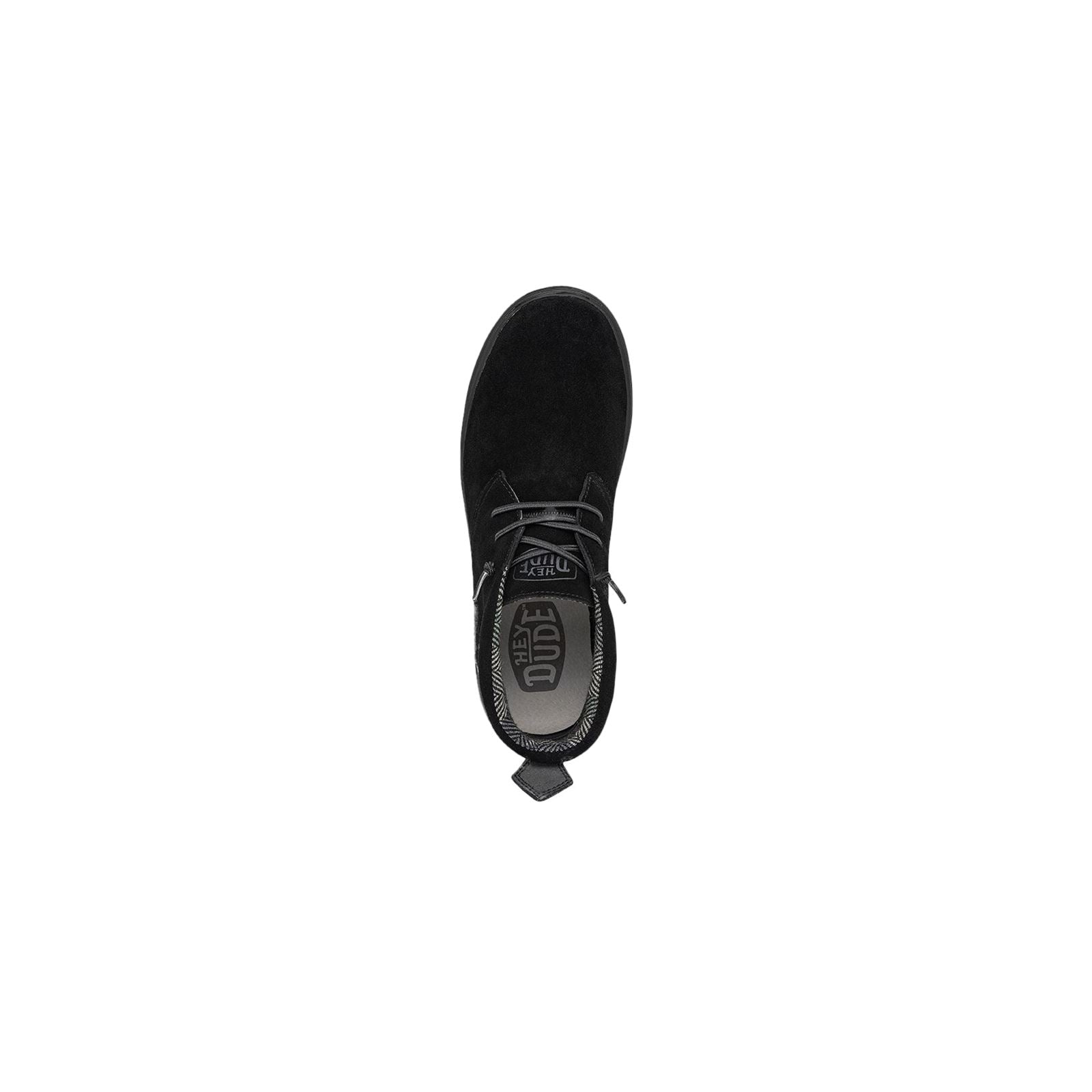 HEYDUDE Jo Wildleder Herren Jet Black Stiefel